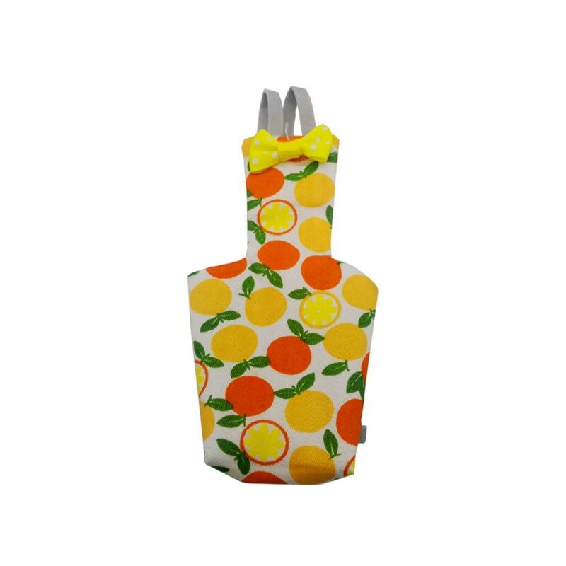 Papegaai Luier Met Bowtie Leuke Kleurrijke Fruit Bloemen Valkparkiet Duiven Kleine Med: 6-S