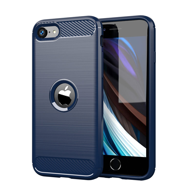 Voor Cover Iphone Se 2022 Case Voor Iphone Se 2022 Cover Terug Soft Tpu Case Voor Iphone 6 7 8 plus 11 12 13 Pro Max Se 2022 Fundas: PC / Blauw