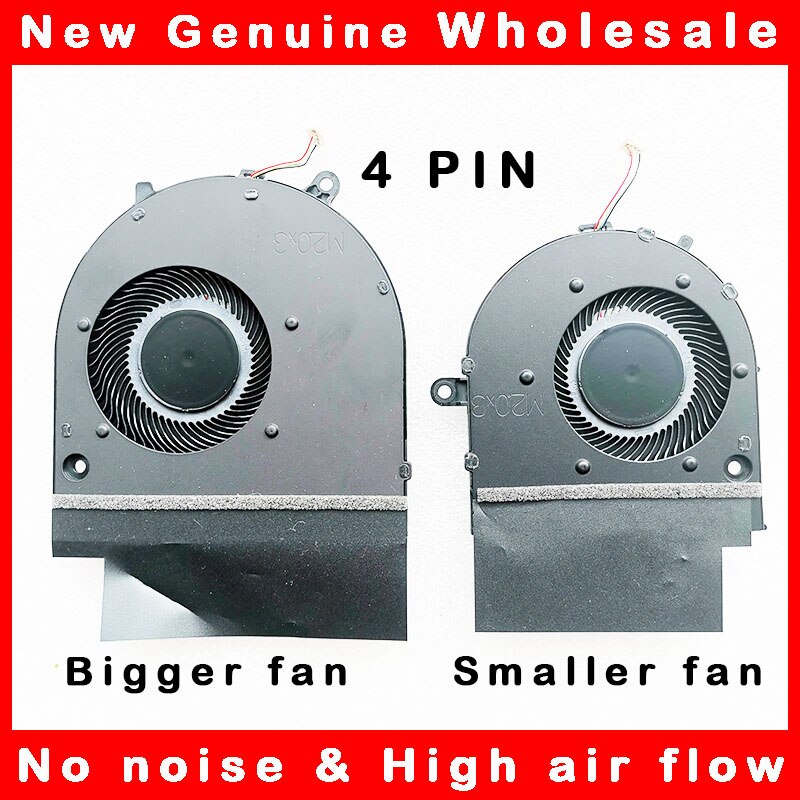 Laptop cpu gpu cooling fan cooler radiator for HP ENVY 17m-CG TPN-C146 L87962-001 L87961-001 EG50040S1-1C210-1C220-S9A