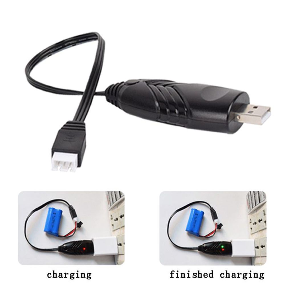 Cabo de carregamento com proteção de desligamento automático, carregador usb 7.4v, carregador de equilíbrio, cabo usb, carregador de bateria rc