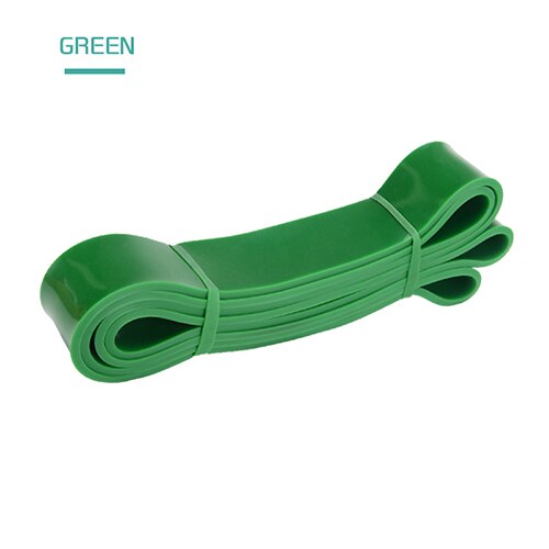 208cm Latex Pull Up band Resistance Bands Fitness Body Gym Power Training Powerlifting Band Unisex Sport Natuur Rubber: Licht Groen