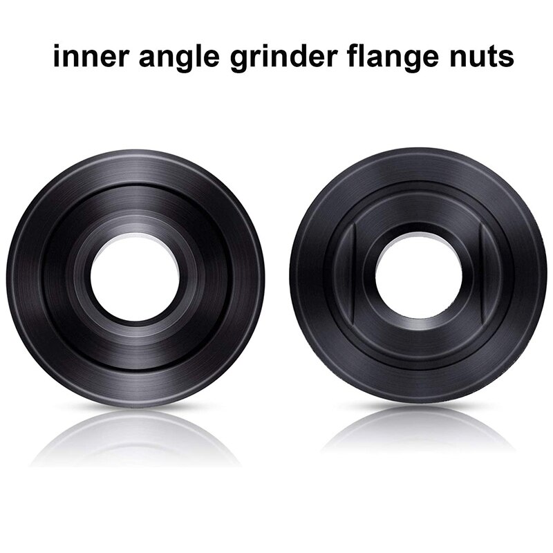 Angle Grinder Replacement Parts Grinder Wrench Grinder Shaft Nut Grinder Inner Flange Nut and Grinder Outer Flange Nut