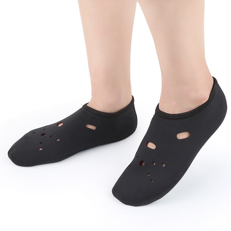 Schwarz Schnorcheln Socken Hausschuhe unisex Atmungsaktive Sport-Socken Anti-Unterhose Wasserdichte Yoga Fitness tanzen Socken Für Männer Frauen