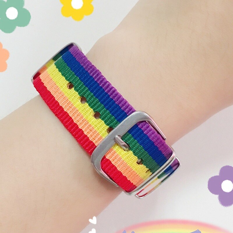 Ins Nepal Regenboog Geweven Armbanden Lgbt Lesbiennes Gays Bisexuals Armbanden Geweven Gevlochten Vrouwen Pride Mannen Paar Vriendschap Sieraden