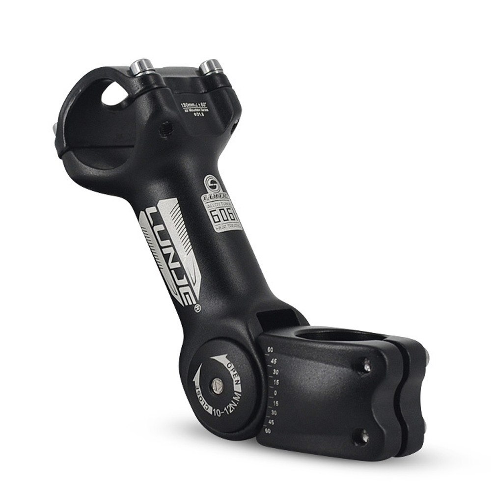 LUNJE Mtb lenker vorbau 60 Höer Erzähler für 1/1,25 zoll Lenker Vorbau für Straße Stadt-Fahrrad Fahrrad teil aufstieg Verlängerung