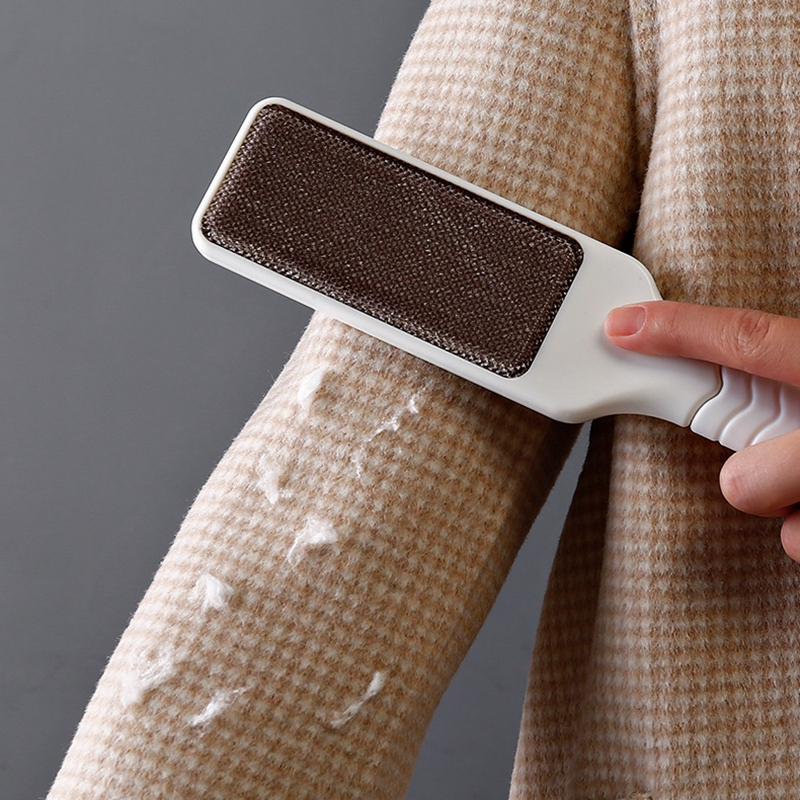 Brosse de nettoyage antistatique pour textiles et vêtements, pour retirer la poussière, les peluches, les cheveux et les poils d'animaux