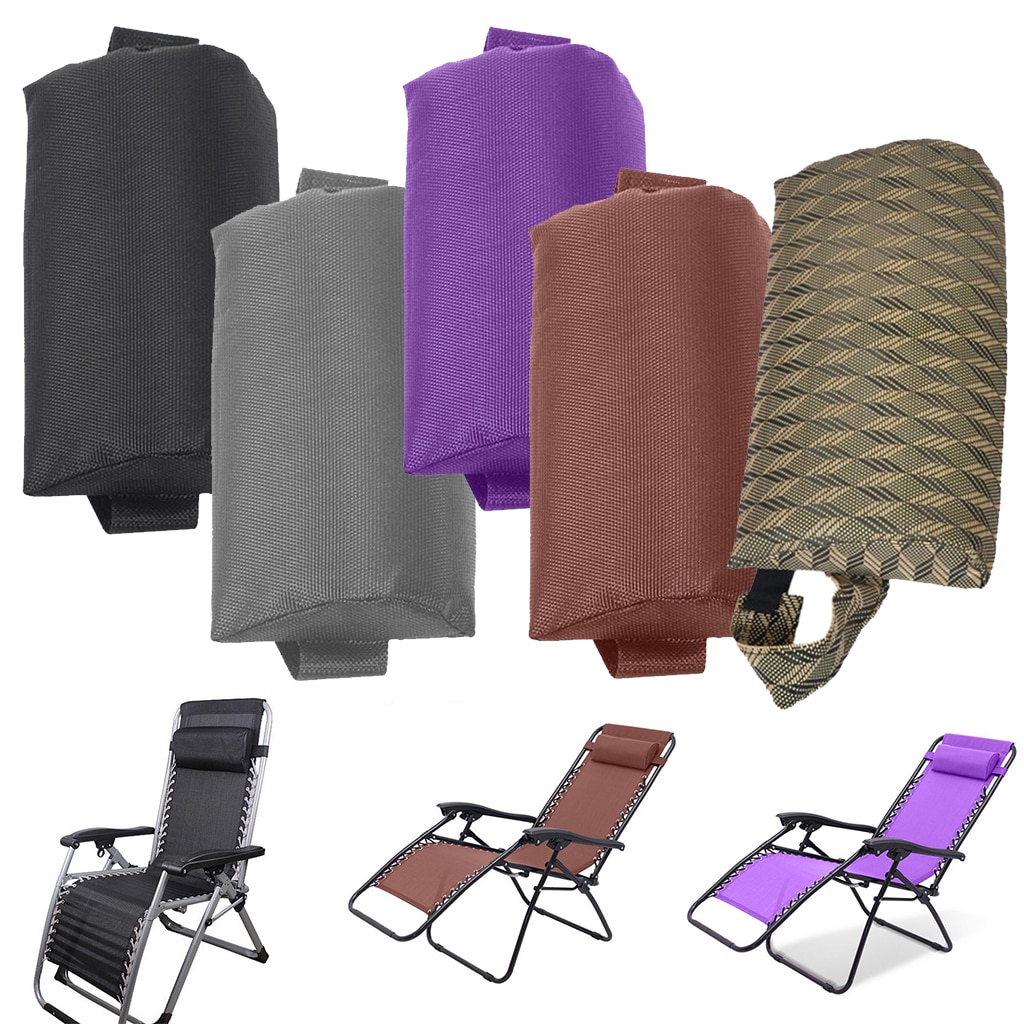 Nakkestøtte hovedpude pude til foldning af slyngestole/hvilestol/loungestol til terrasse i haven