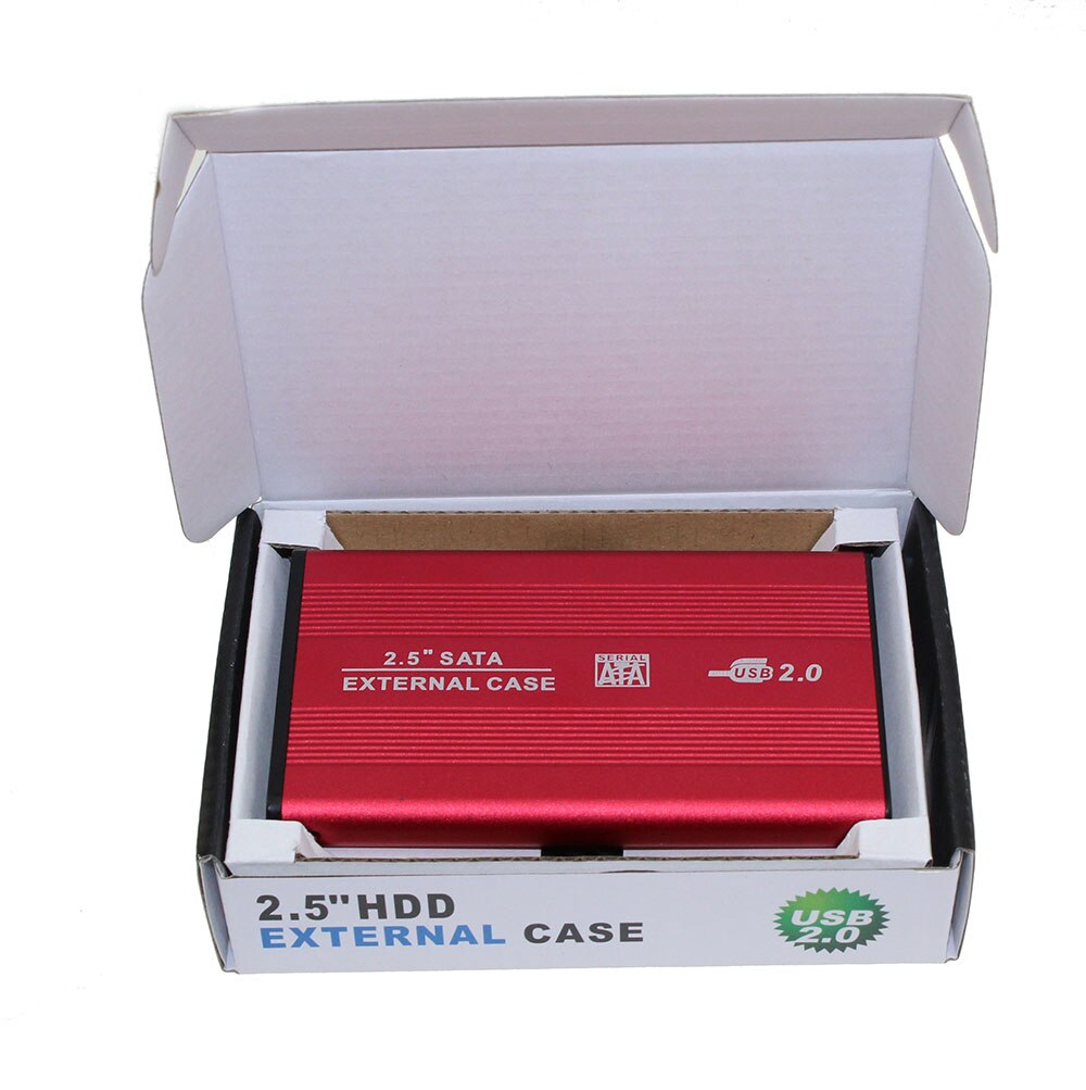 2.5 "USB 2,0 SATA HD Externo Kasten hoch 3TB HDD Festplatte Externe HDD Gehäbenutzen fallen Für Fenster/Mac