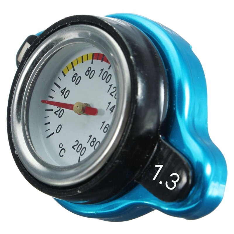 Universel voiture 1.3 Bar thermostatique couvercle de bouchon de radiateur jauge de température d'eau