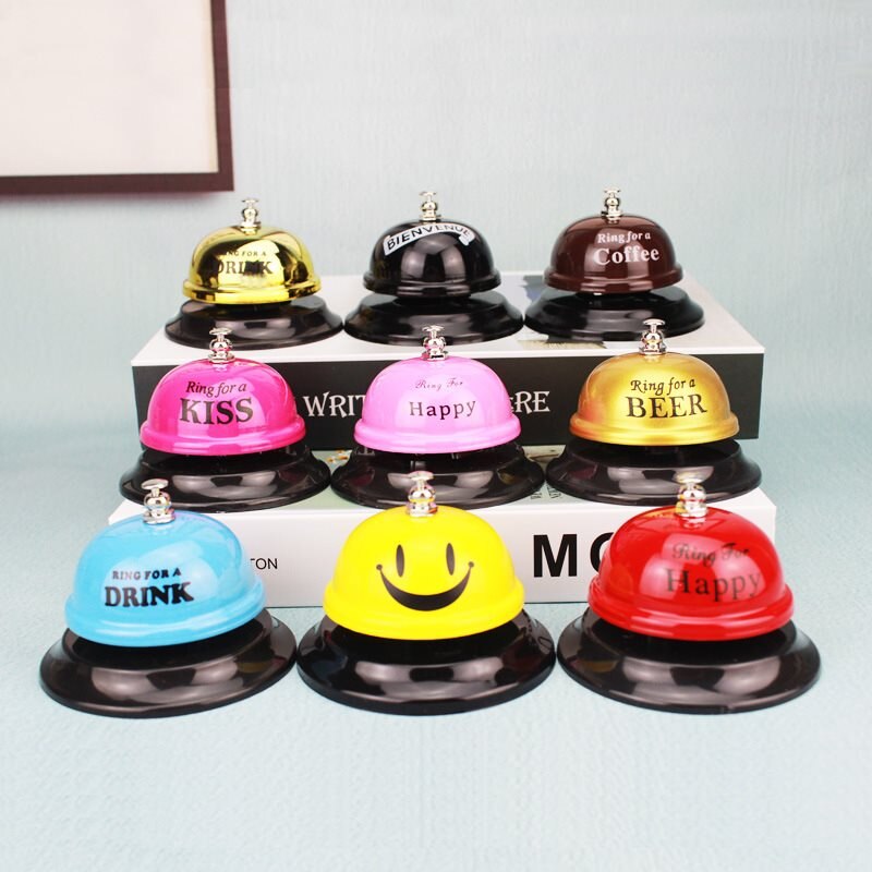 Restaurant Service Call Bell Hotel Counter Desk Bell Ring Metal Reception Restaurant Kitchen Bar Service Call Desk Call Bell