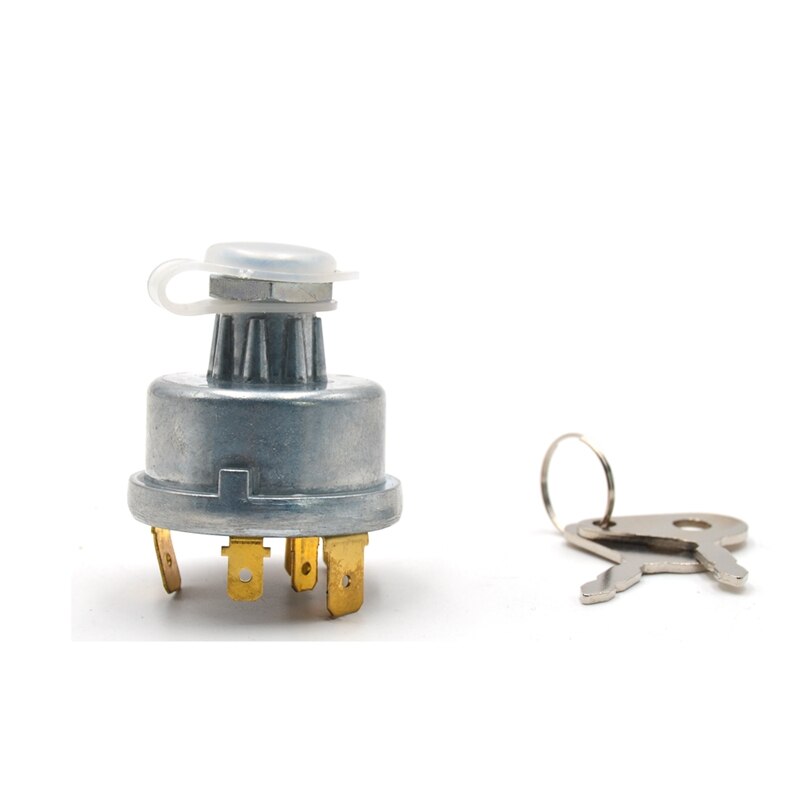 Universal Tractor Plant Ignition Switch with Keys Ignition Starter for 128SA Massey Ferguson 30 275 Case JCB 35670