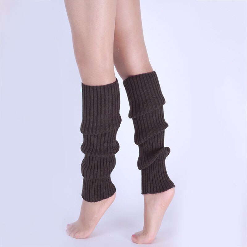 Punk solide noir Cool tricot longues chaussettes femmes en plein air genou haute élastique jambières dame mince gothique Hip-hop Rock chaussette