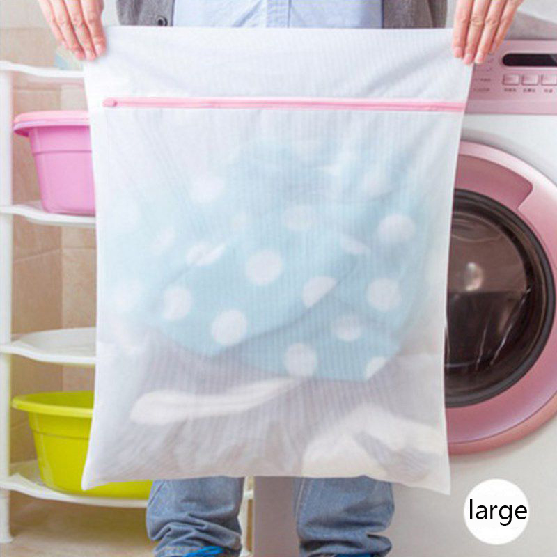 Laundry Bag Vest Bra Pro-clean Wash Shield Wash Towel Suitable For Net Pocket Down Jacket Cleaning Bag: Deep Blue