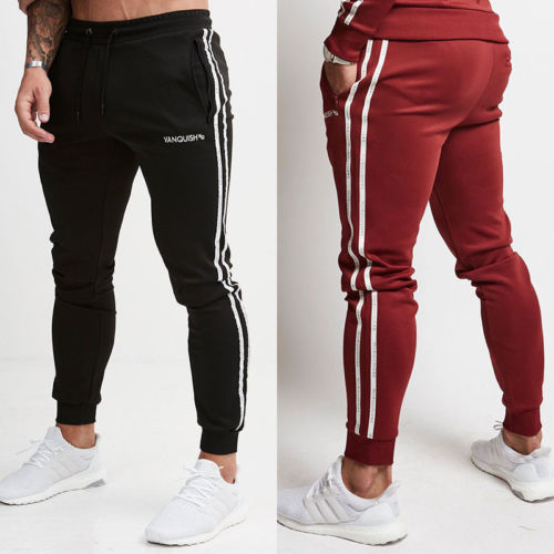 Heren Sport Broek Lange Broek Fitness Workout Joggers Gym Joggingbroek