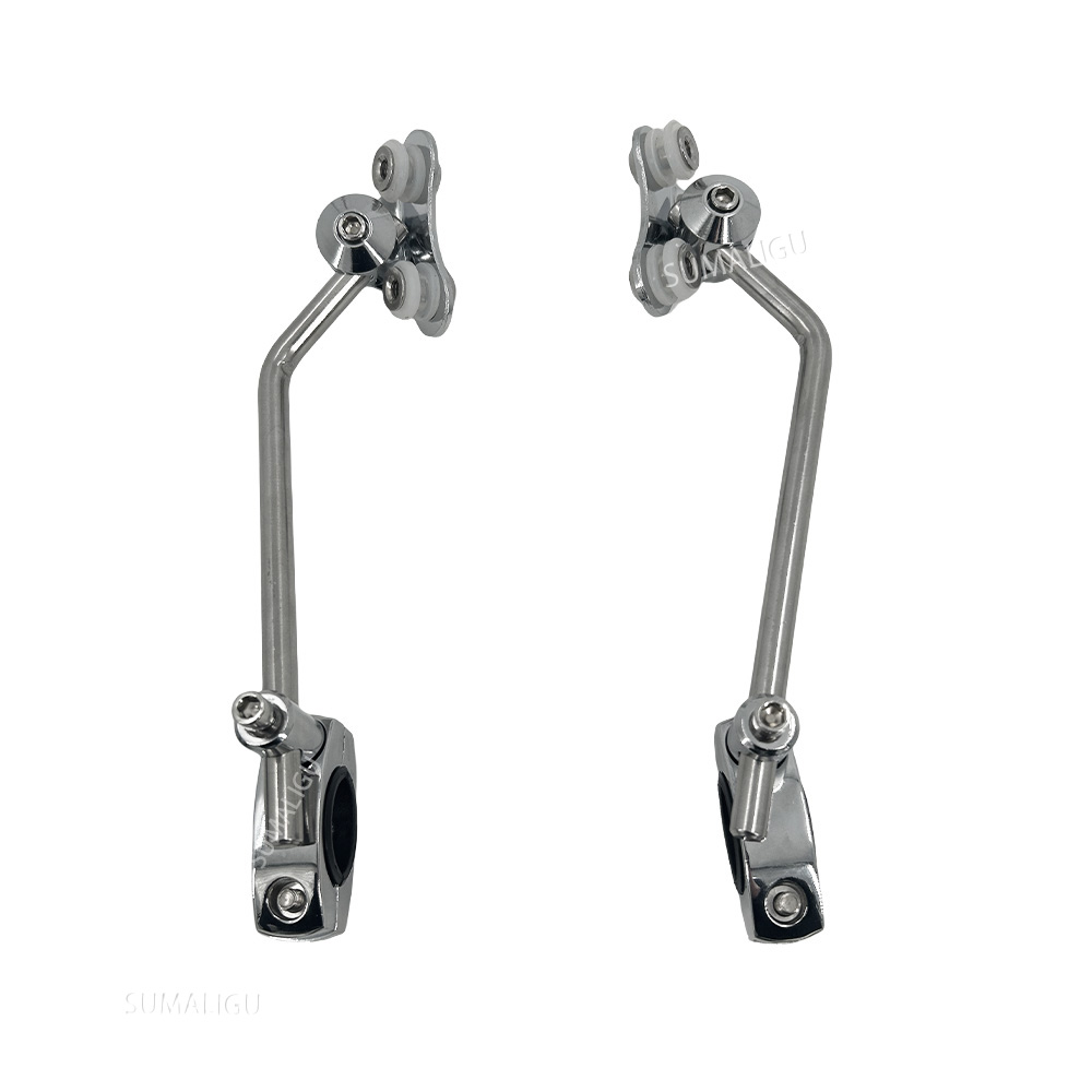Motorcycle universal Metal windshield bracket Adjustable With 22MM 25MM 28MM Support Holder Standard Handleba