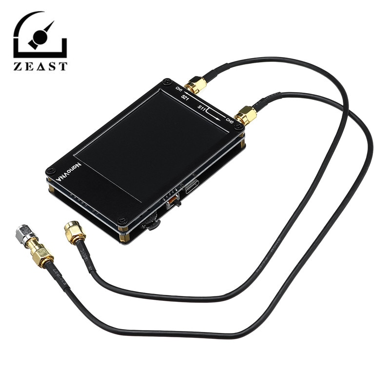 Vector Network Analyzer 50KHz - 900MHz Digital Display Touch Screen Shortwave MF HF VHF UHF Antenna Analyzer Standing Wave