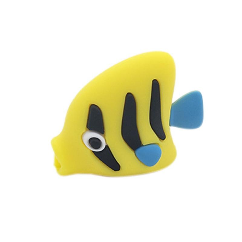 USB Kabel Bites Protector Tier Nette Cartoon Abdeckung Schützen Fall Für Iphone Kabel Kopfhörer Kabel Freunde Handy Decor Draht: Gefärbt