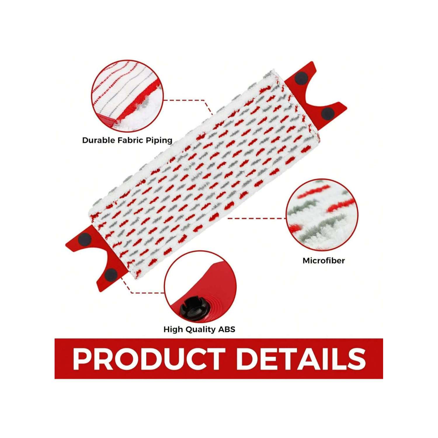 Mikrofiberpuder refill moppe til vileda 1-2 spray, til vileda ultramax/ultramax plus/easy wring ultramax moppe, udskiftning af moppehoved