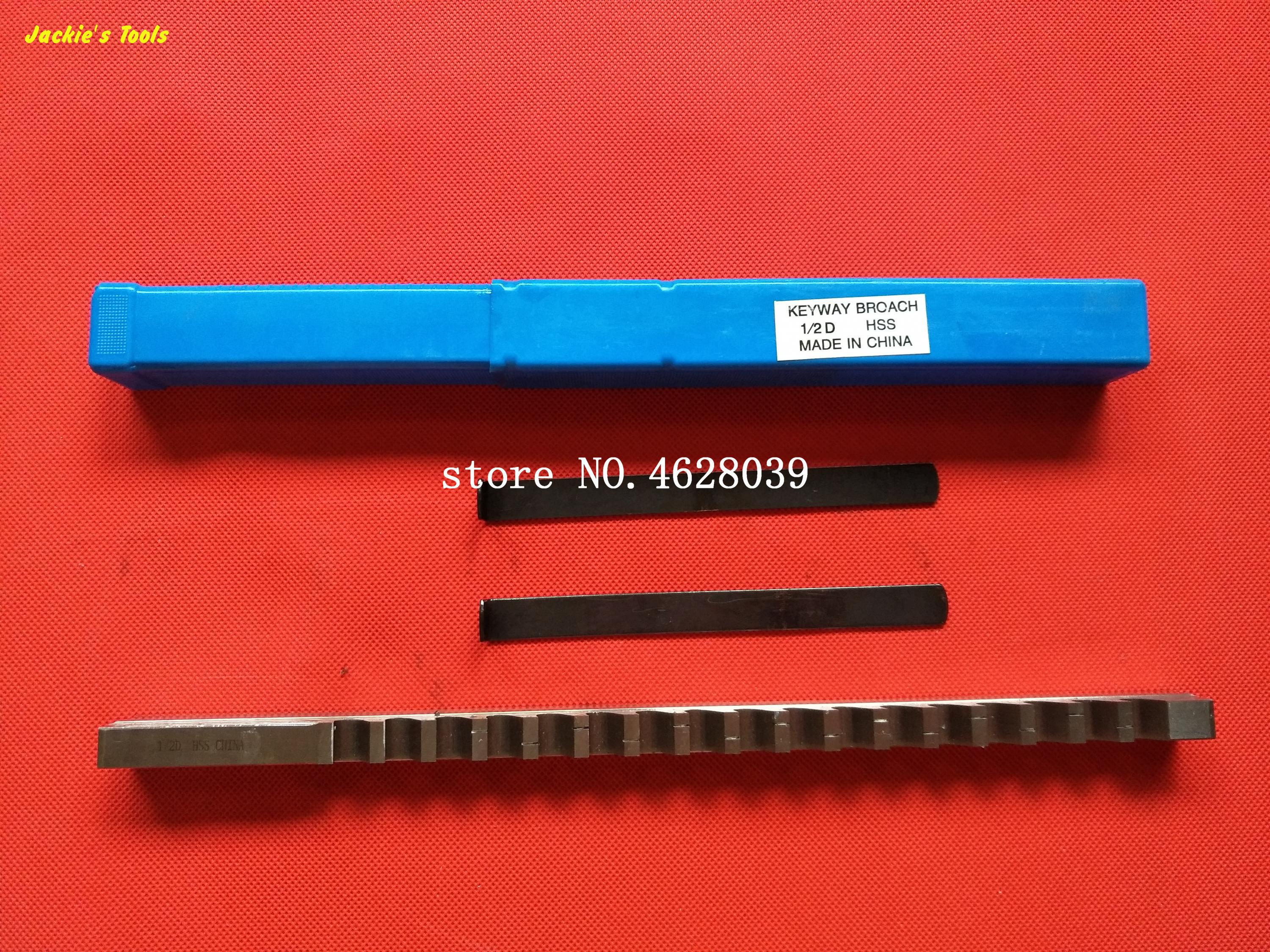 Outil de coupe HSS pour couteau Machine CNC, broche à clavette de Type poussoir 1/2 D