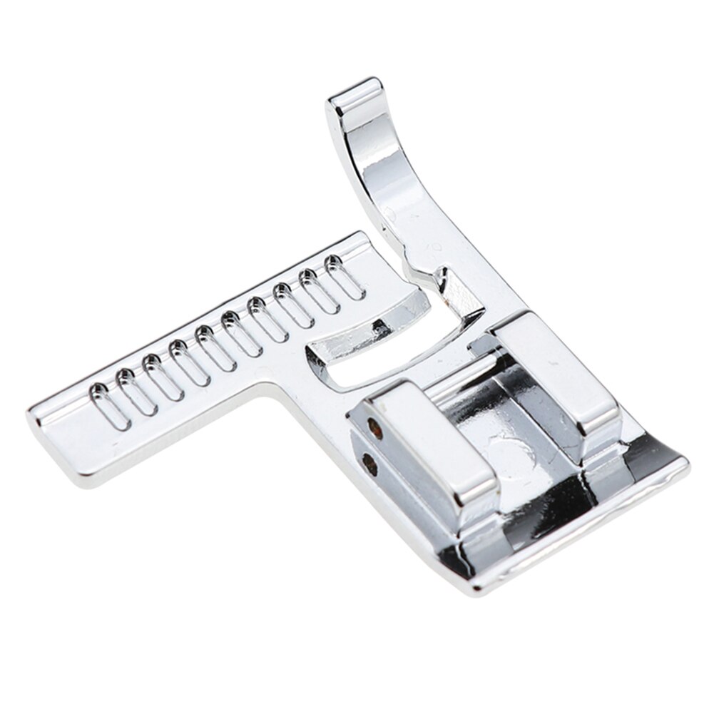 2Pc Snap On off Sewing Machine Straight Stitch Guide Presser Foot for Sewing Machines