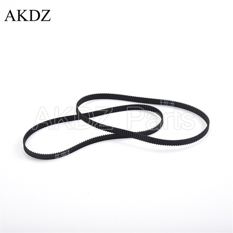 2MGT 2M 2GT synchroniczny pasek rozrządu długość skoku 294 300 302 308 320 330 336 340 348 350 358 szerokość 6mm gumy zamknięte
