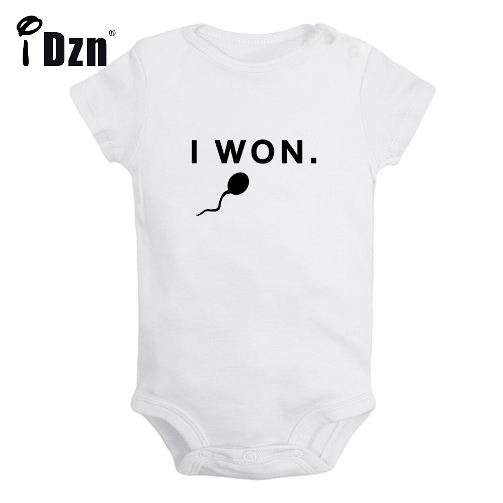 Ich Behälter schwimmmeisterin, süßer babybody, ich habe das rennen gewonnen, lustige bedruckte kleidung, Baby-jungen-strampler #39 Baby-kurzarm-Gesamt: Baby  wd8141 / 0-6m
