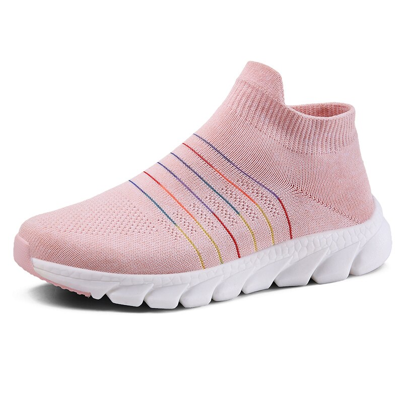 Tenis Feminino Tennis Shoes for Women Breathable Air Mesh Outdoors Sneakers Sport Shoes Female Walking Jogging Shoes Tenis Mujer: Pink / 4