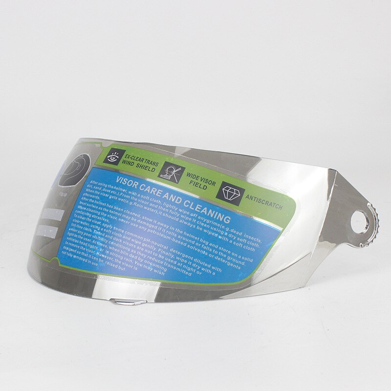 Protección contra el viento de la motocicleta de la Lente de la visera de la lente del casco de la motocicleta de la protección 903 ajuste para los accesorios de la motocicleta del casco de la virtud 903: 903Silver