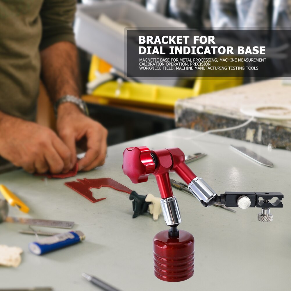 Balance de Table indicateurs de précision siège de montre support de Base magnétique universel support de cadran indicateur de Base support de Base magnétique
