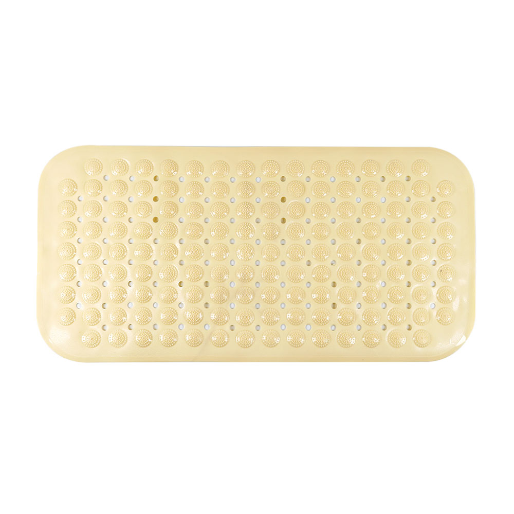 Silicone World Bathroom Anti-skid Mat PVC Bathroom Massage Foot Mat Shower Household Bathtub Mat With Suction Cup Floor Mats