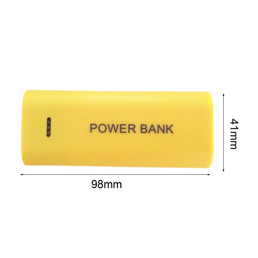 Obudowa moc banku uniwersalna przenośna 2x18650 obudowa ładowarki pudełko DIY na telefon komórkowy