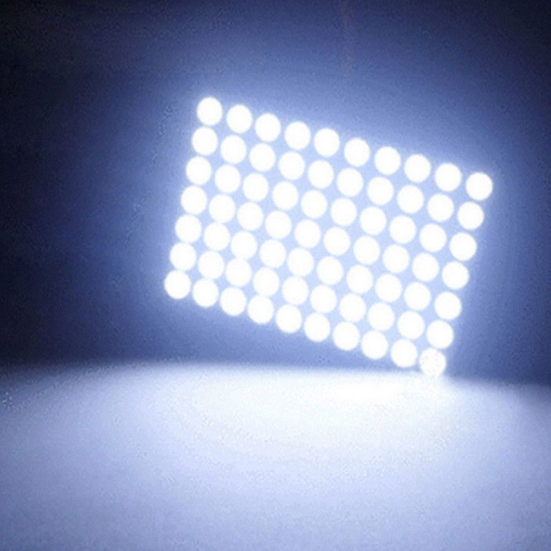 Led Panel 48 Smd Cob Led 4W 12V Wit Licht Interieur Lampjes Dome Lamp Led panel Licht