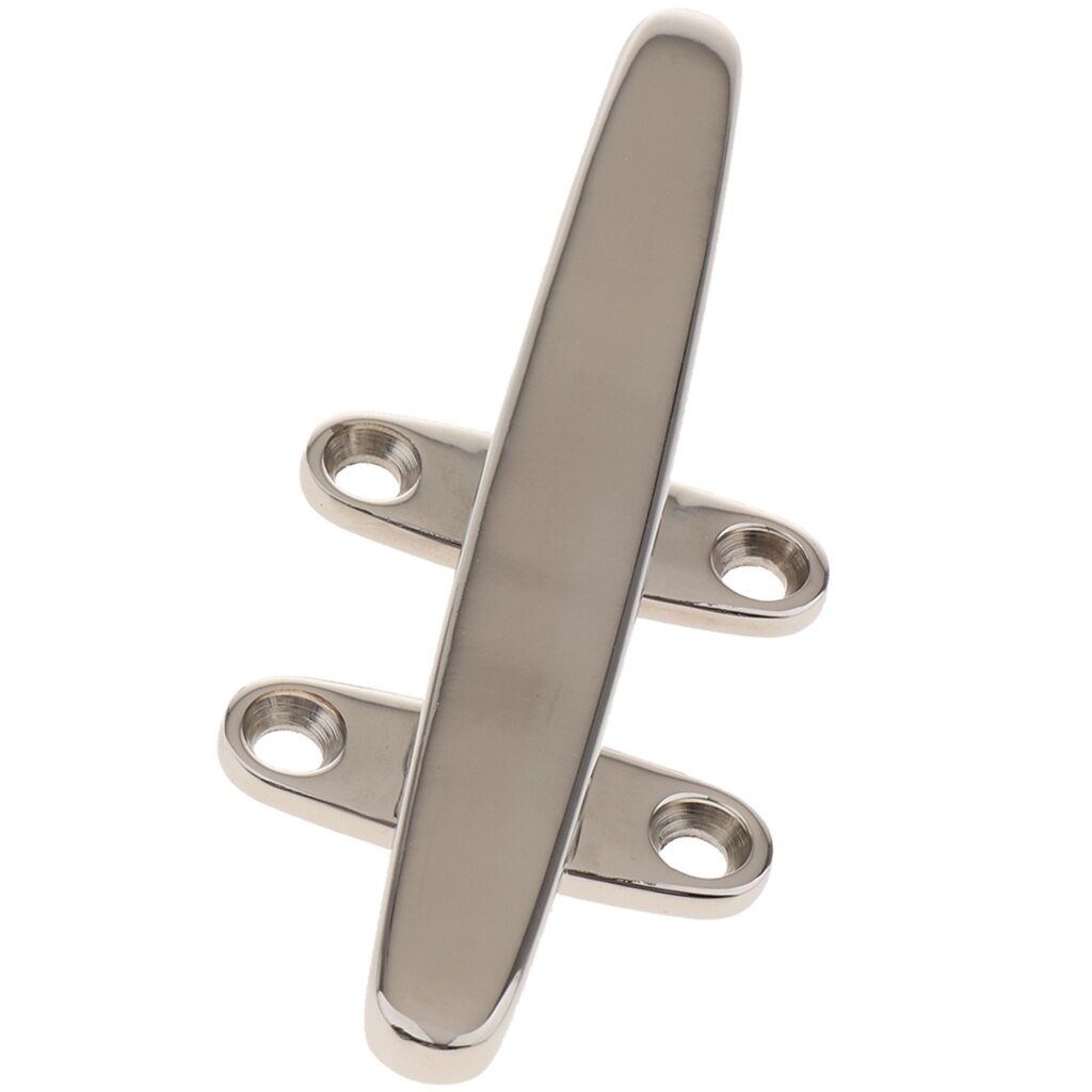 Åben base klampe  - 6 tommer marinebåd klampe rustfri stål pullert