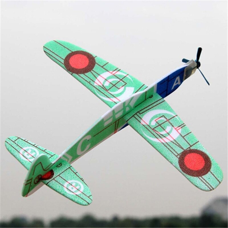 12-48cmThrowing Airplane Glider Plane Model Outdoor Kid Toys Aircraft Inertial EPP Airplane Made Of Foam Plastic Hand Launch