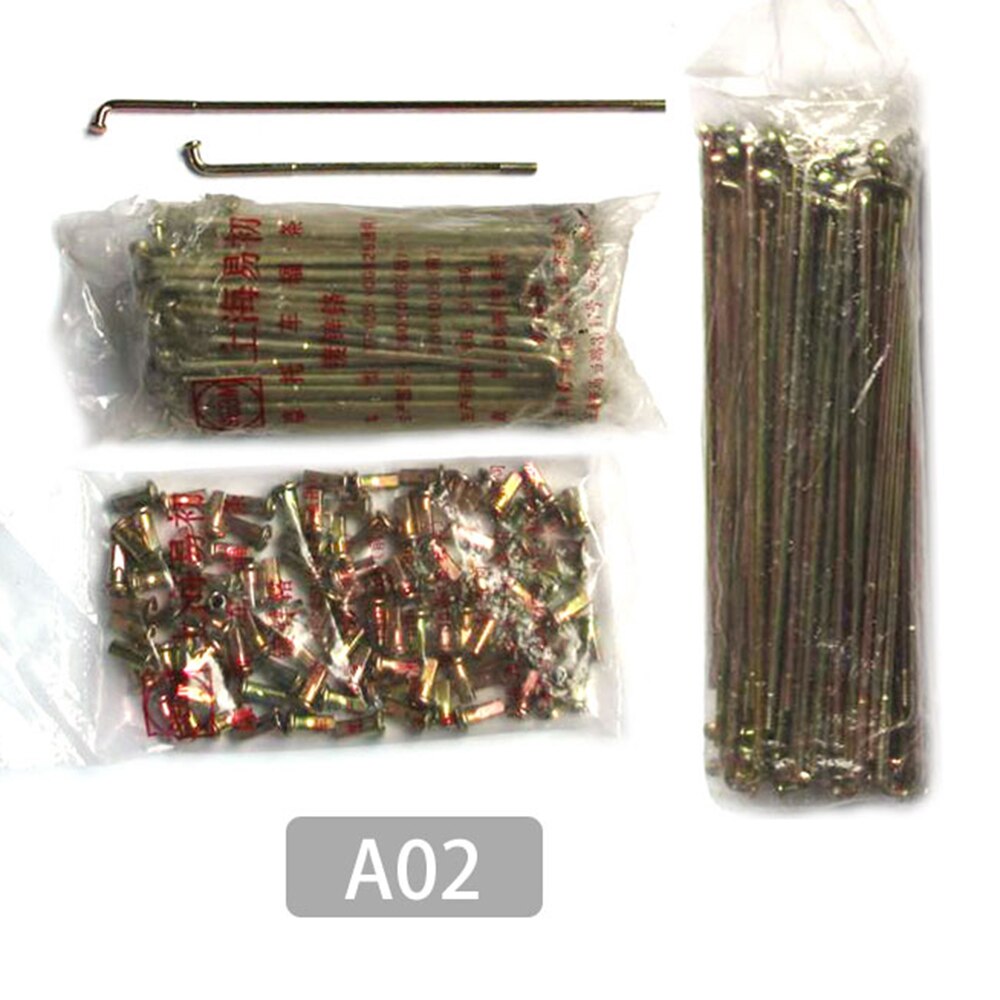 Alcon-ural cj -k750 motor foran og bak felg hjul eiker sett sett etui for bmw  r12 r75 r72 m1 m72 kort lang type 40 stk