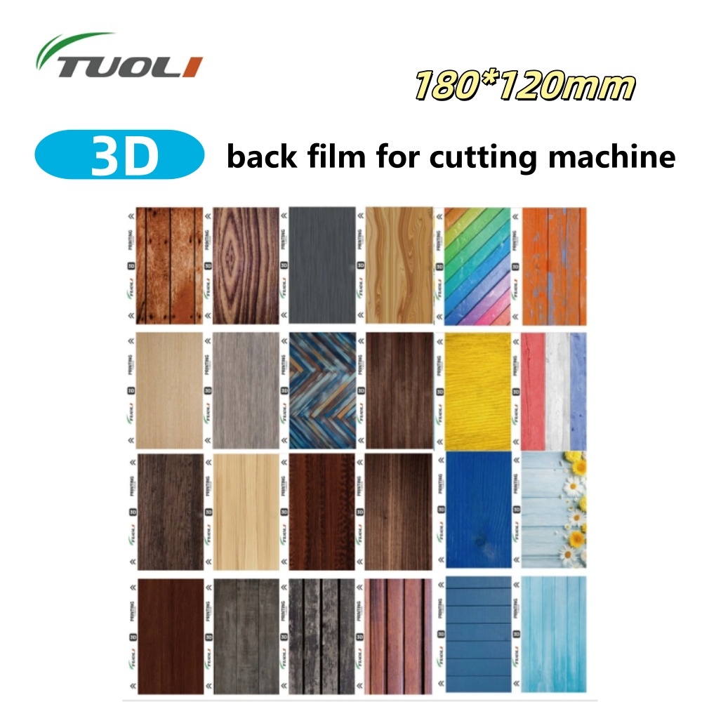 TUOLI 3D Animal película protectora trasera pegatina de teléfono cubierta de hoja para teléfono inteligente piel TL168 TL568 TL518 TL168Plus máquina cortadora: Otros / 82 unids