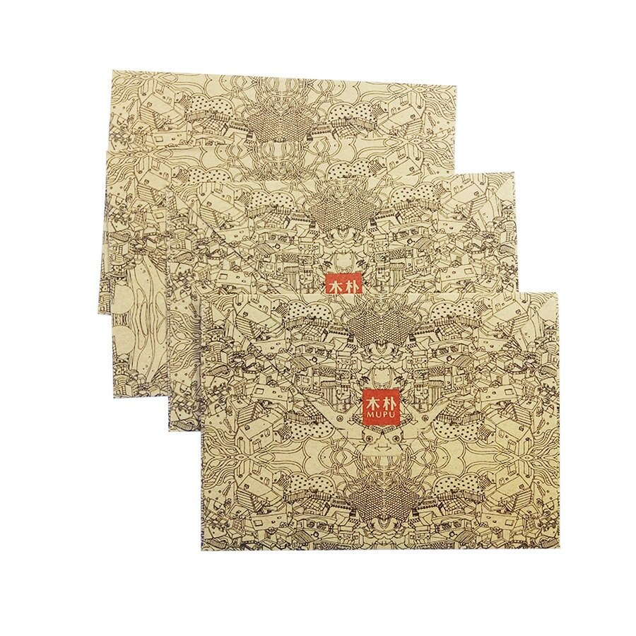 10Pcs/lot 155*111mm Vintage DIY Kraft Envelope Postcards Brown Kraft Envelopes Fancy Envelopes Kawaii Party Supplies