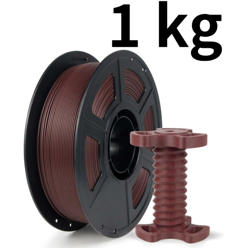 Filament PETG en Fiber de carbone 1.75mm, Filament PETG-CF résistant à l'usure et à la chaleur, excellente adhérence intercalaire PETG 1kg/250g: Black