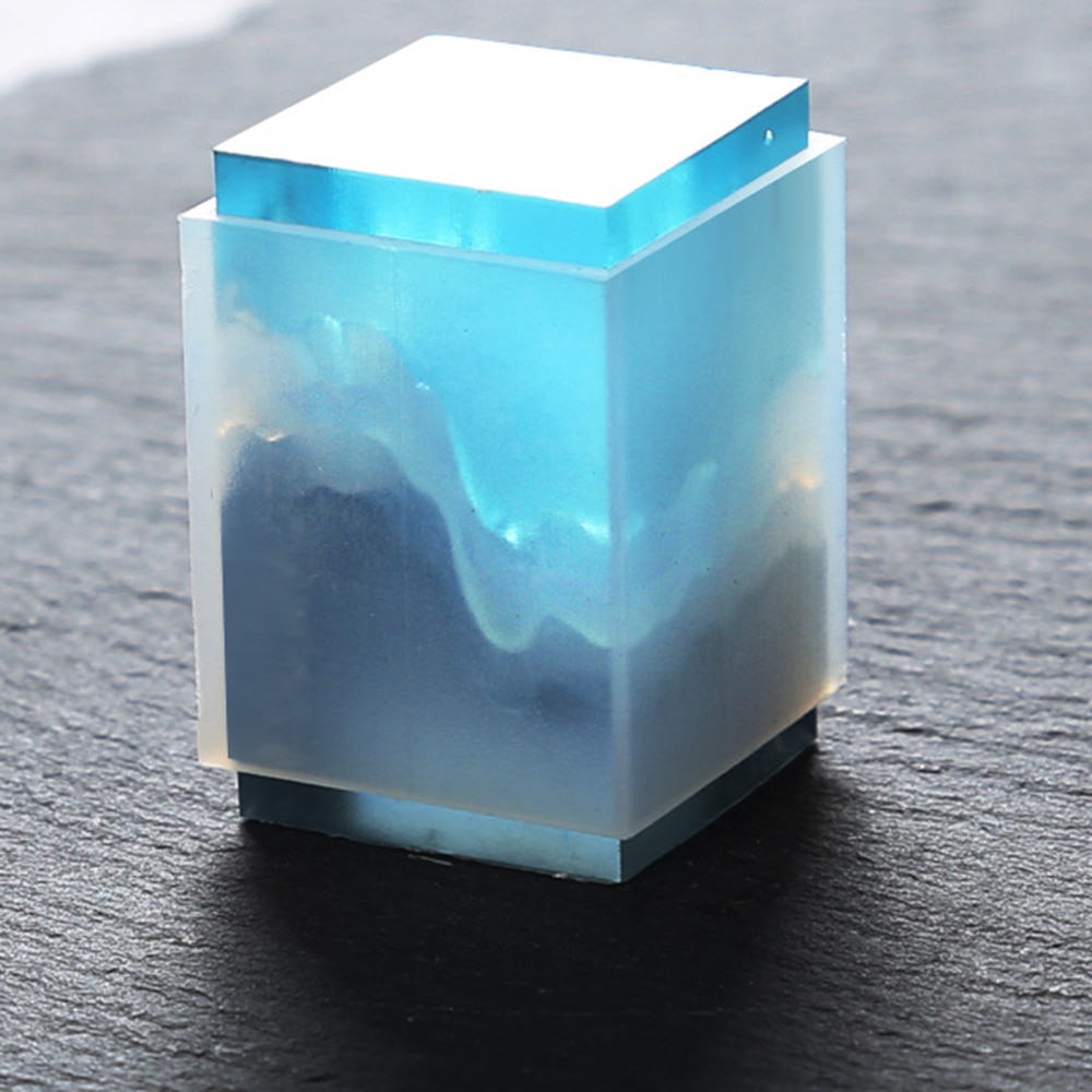 3D Silicone Snow Mountain Peak Broken Mountain Ocean Micro Landscape Crystal Epoxy DIY Candle Mould