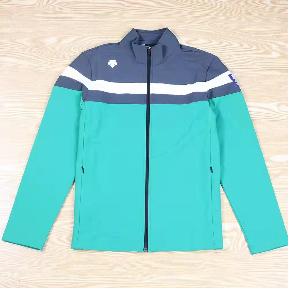 Golf apparel autumn and winter men's golf jacket sports windbreaker: Green / XL