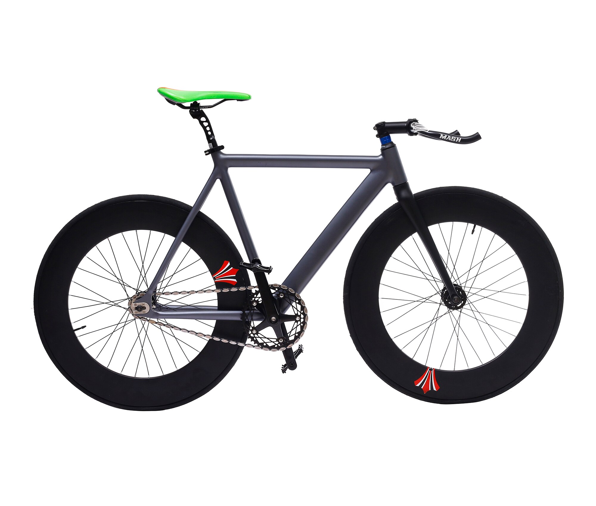 Bicicleta de pista platos y bielas 49T BCD144 de aluminio marcha única fixie bicicleta de carretera piñón fijo bicicleta Chainwheel manivelas