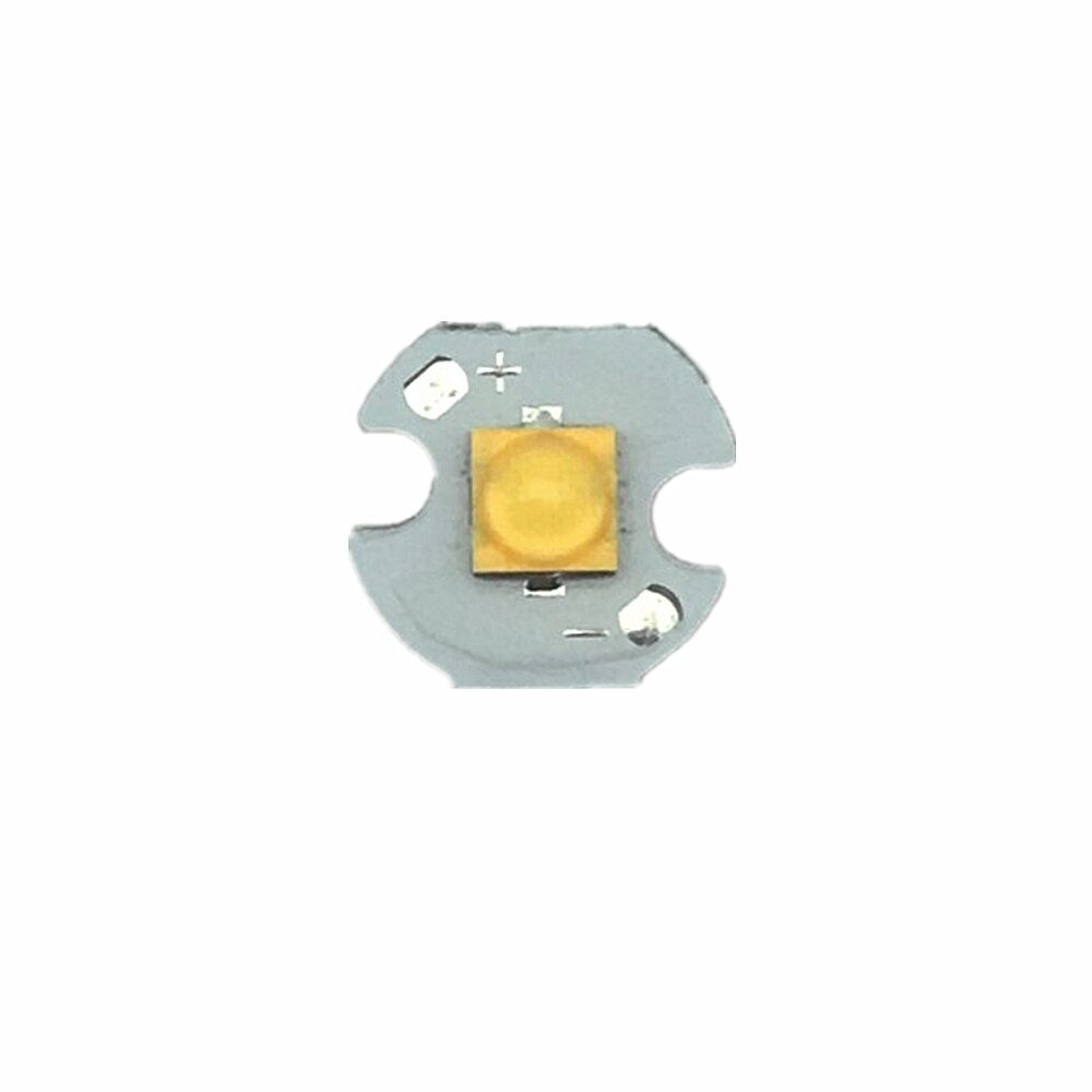 10pcs Cree XTE XT-E R5 5W Warm White 3000-3200K LED Chip+ 1.5-4V LED flashlight chip with 20/16/14/12/10/8MM pcb