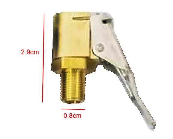 Quick air pump Clip nozzle Metal hose adapter Amer... – Vicedeal