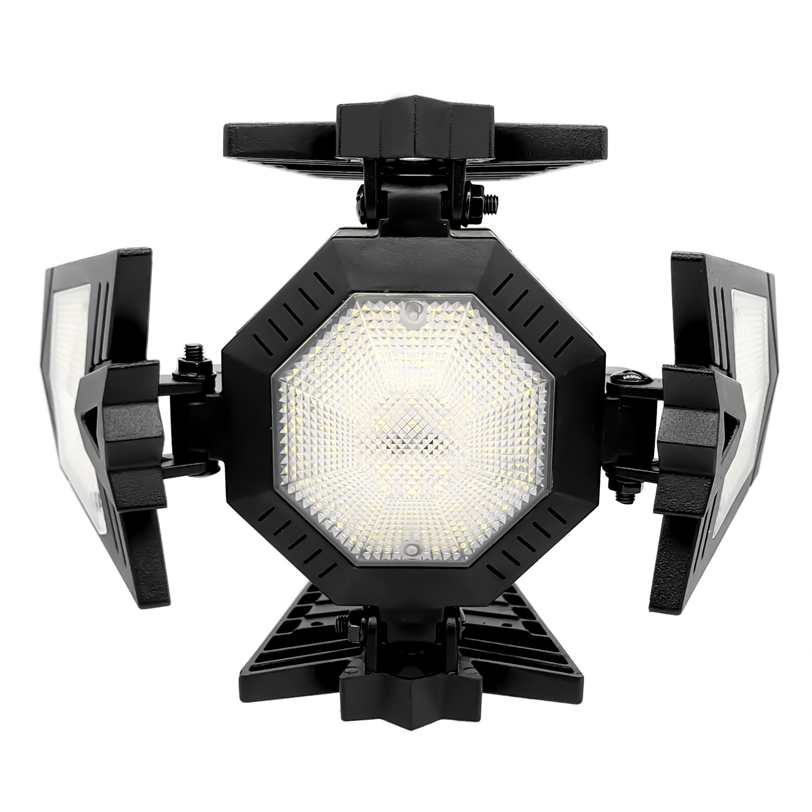 E26/E27 LED Garage Light Folding 85-265V 120W 12000LM Cool White For Workshops Warehouse Stadiums Parking Lot Exhibition Hall