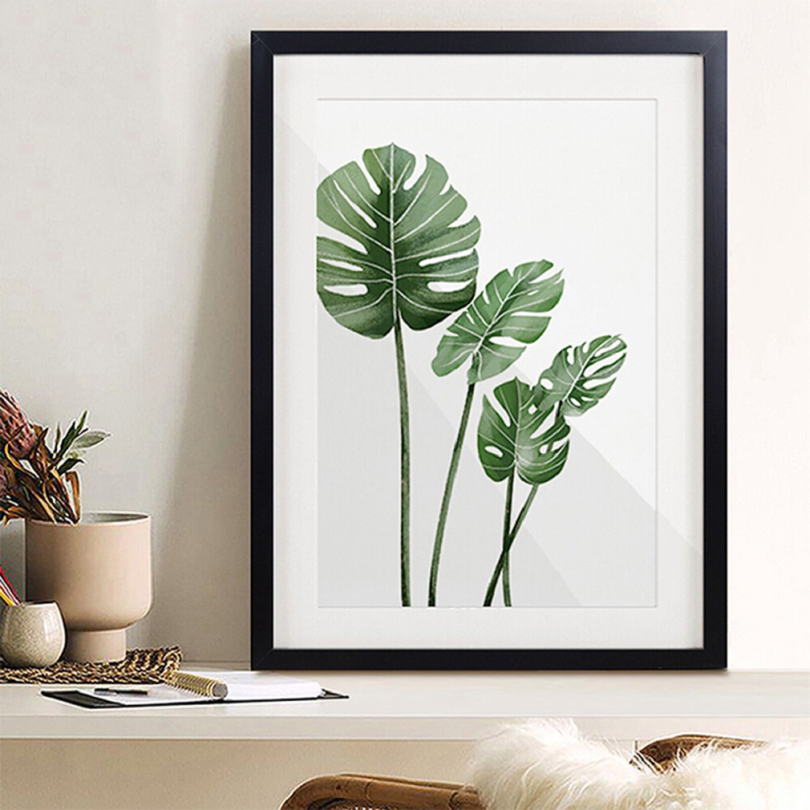 Fotolijst Display Voor Tafelblad Display Wall Mount Houten Fotolijst 22.7X27.8Cm