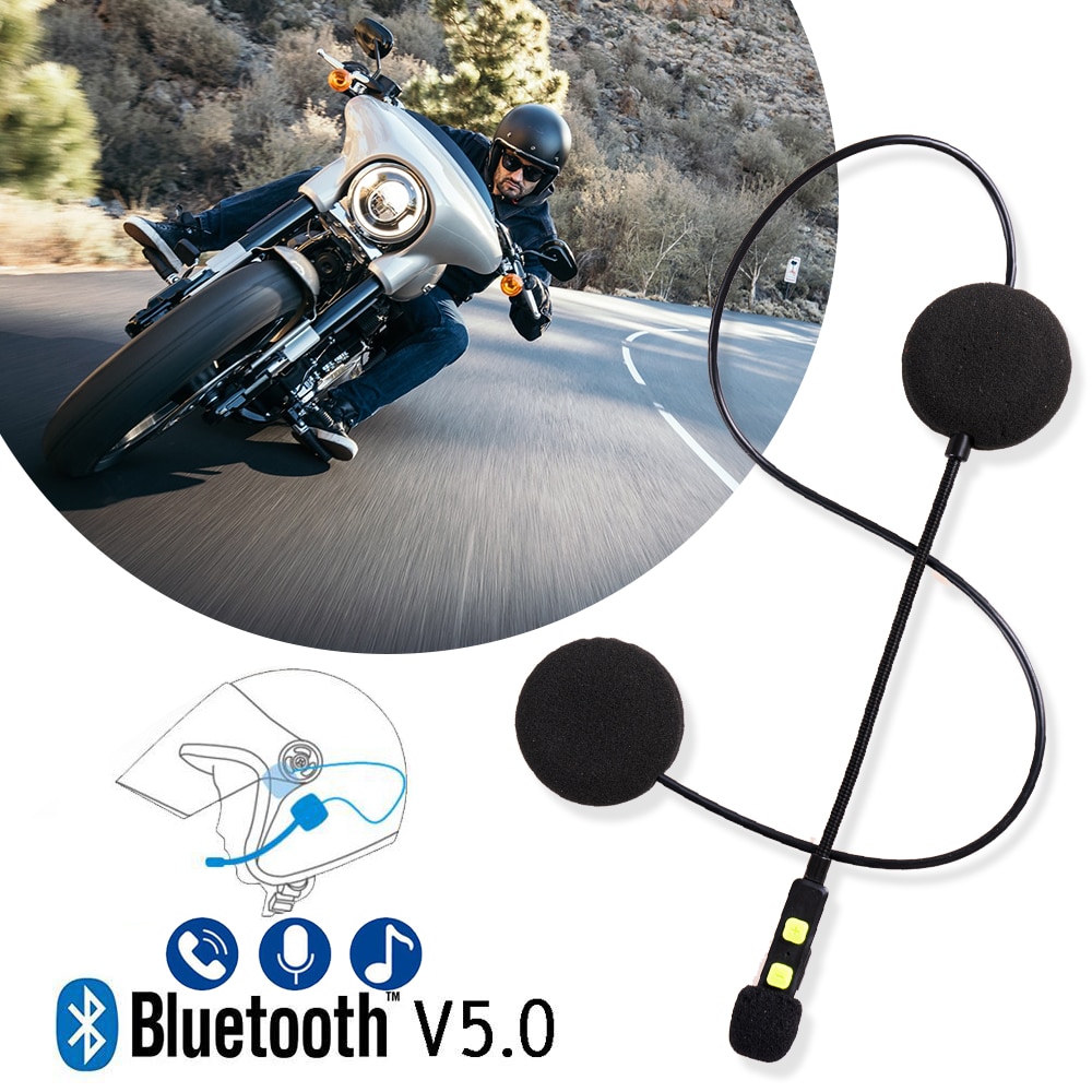 Vcoros Moto Rcycle Helm Bluetooth Headsets Voor Hoofdtelefoon & MP3 & Gps Handfree Universele Intercom Moto Voor Capacete Ls2 Agv hjc