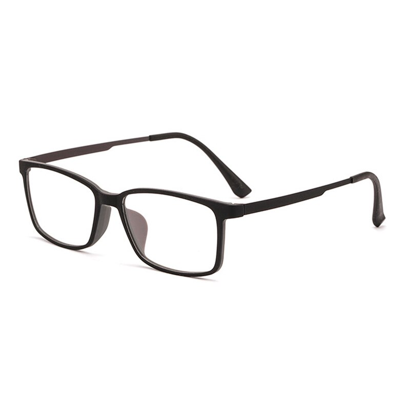 Montura de gafas con bloqueo de luz azul para hombre y mujer, montura de gafas con protección contra rayos azules, gafas graduadas antirreflejo: Gris