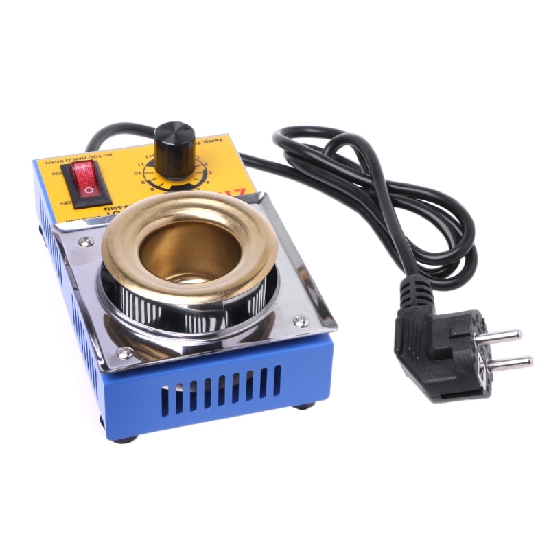 150W Temperature Controlled Soldering Pot Melting Tin Pot Tin Cans With EU Plug