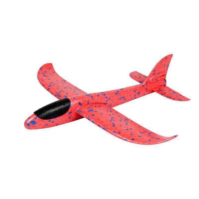 Grand 37cm main jeter avion vol planeur avions EPP mousse avion modèle sac de fête charges enfants jouets en plein air lancement jeu jouet: C
