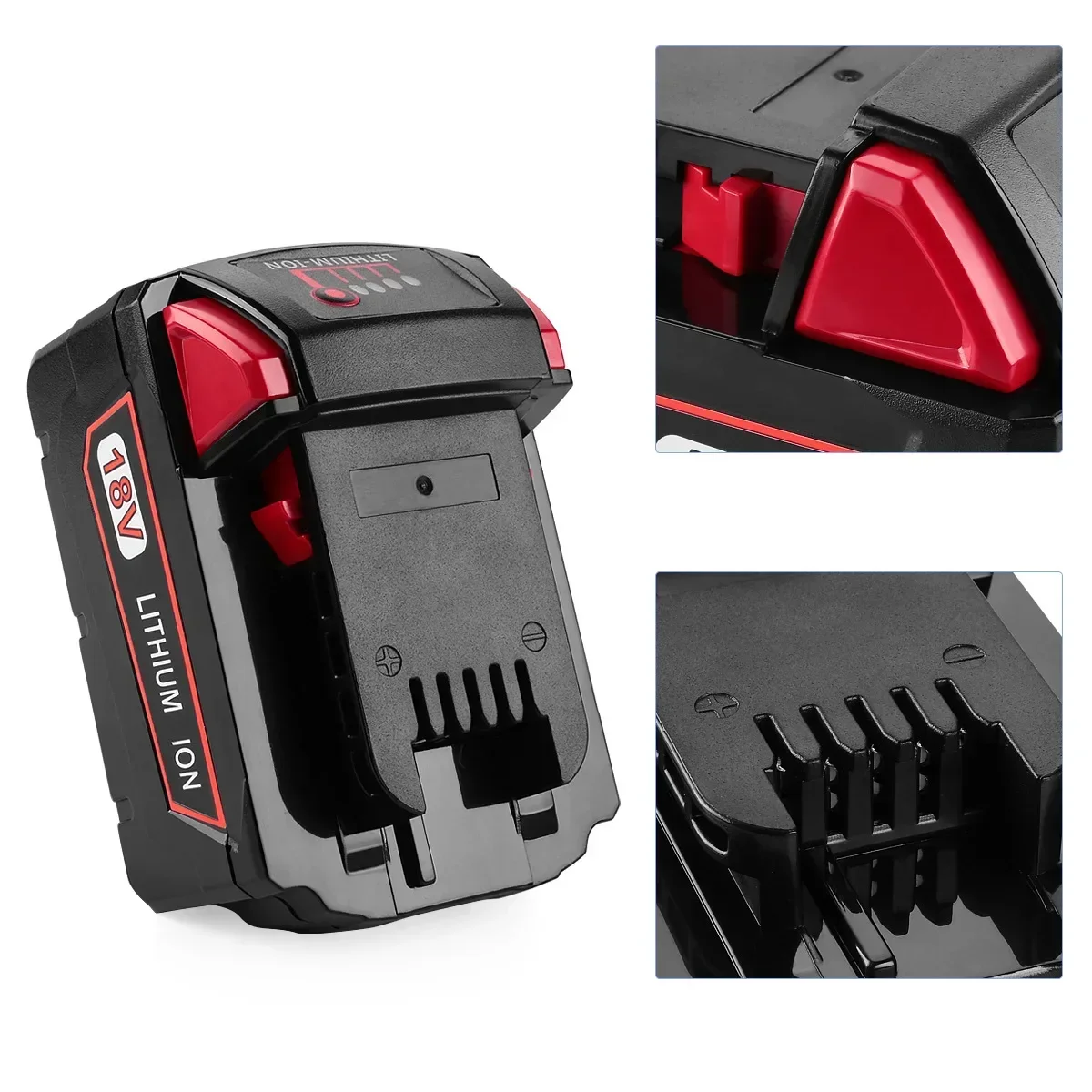 Para milwaukee 18v m18 bateria de lítio 6.0ah/9.0ah/12.0ah substituição para milwaukee m18 48-11-1815 48-11-1850 2604-22 bateria
